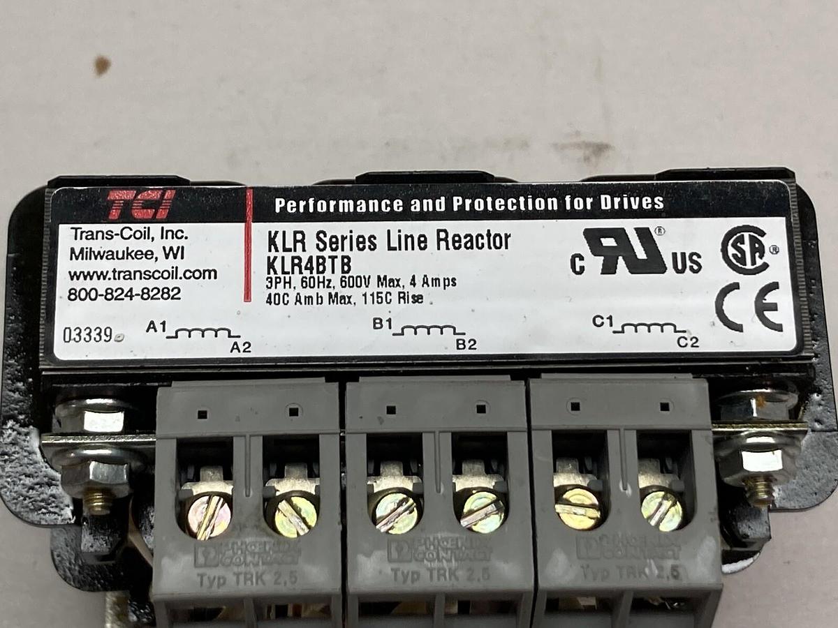 Used TCI,KLR4BTB,KLR Series Line Reactor