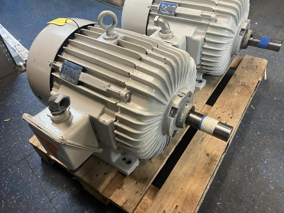 Used DELCO,EG6404,AC MOTOR 25HP 460V 3PH 1180RPM 364U