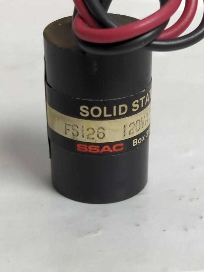 Used SSAC,FS126,SOLID STATE FLASHER PRE-OWNED