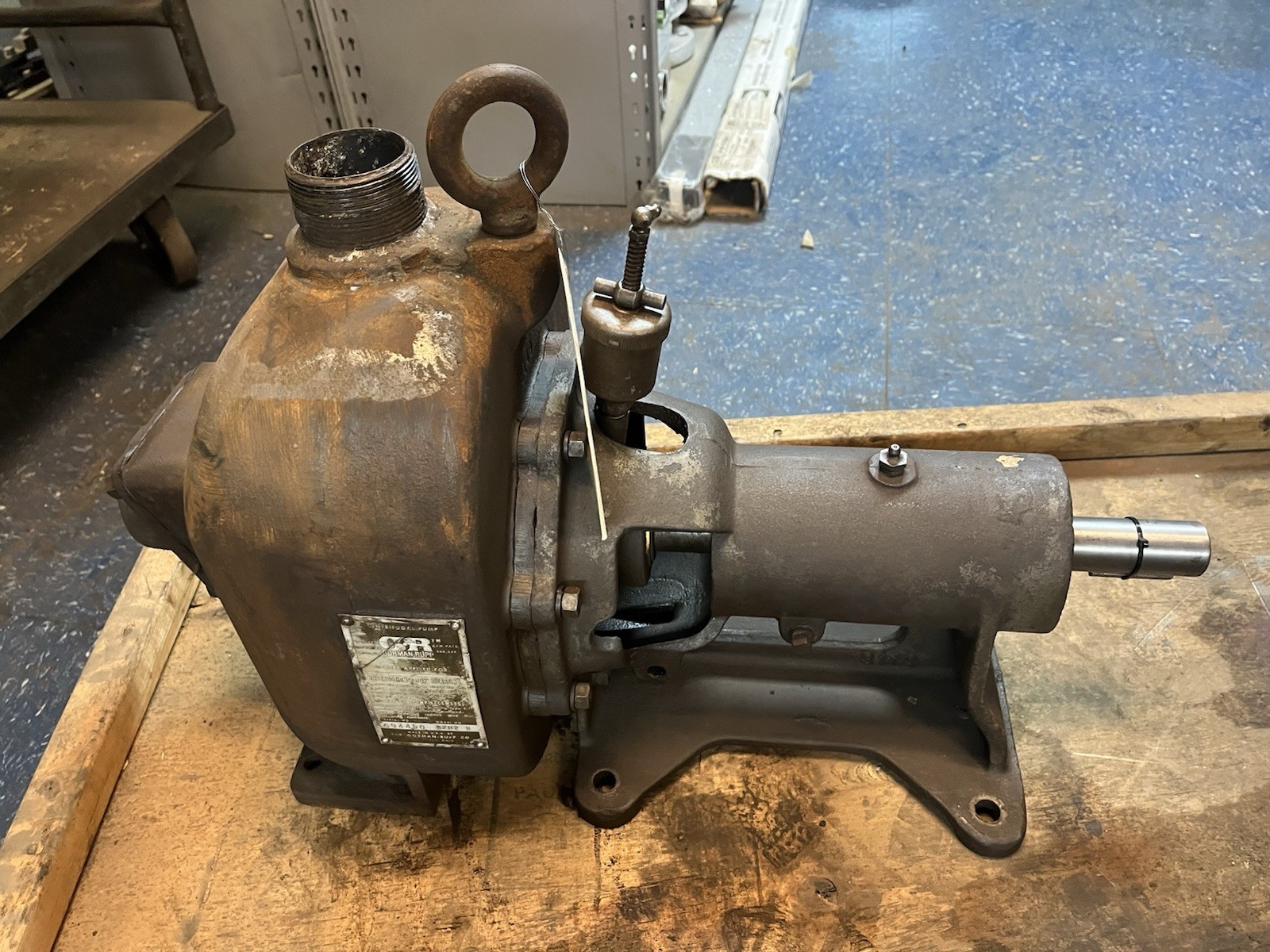 Used GORMAN RUPP,82H2-B,SELF PRIMING TRASH PUMP 2X2
