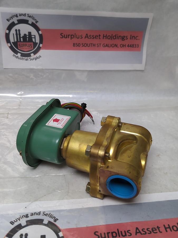 ASCO,WP8210B27,SOLENOID VALVE 20 WATT 120/110V 60/50HZ NOS