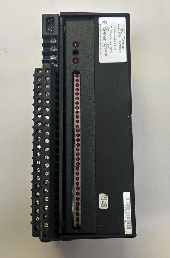 Used GE FANUC,IC660BBD024,GENIUS BLOCK I/O MODULE NO COVER