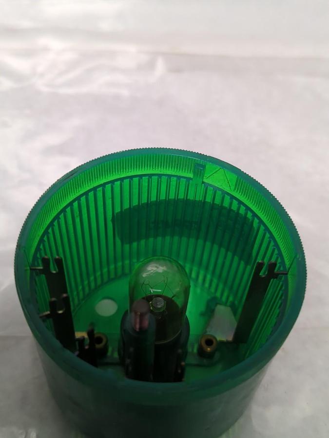 Used TELEMECANIQUE,XVA-LC3,GREEN STACK LIGHT 7W 240V WITH LAMP PRE-OWNED