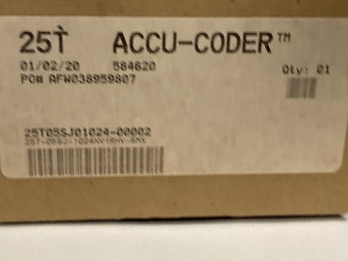 Accu-Coder,25T-05SJ-1024NV1RHV-SMX, Encoder