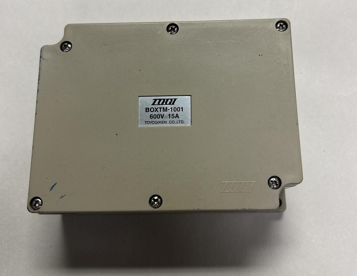 Used TOGI,BOXTM-1001,TERMINAL JUNCTION BOX