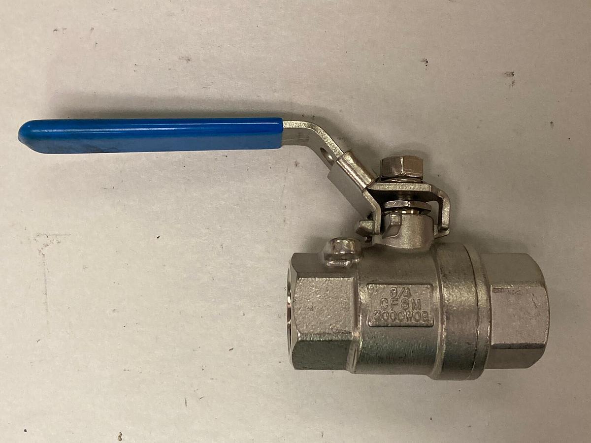 OVC,266FTS,3/4 INCH Ball Valve Stainless Steel CF8M  2000 WOG