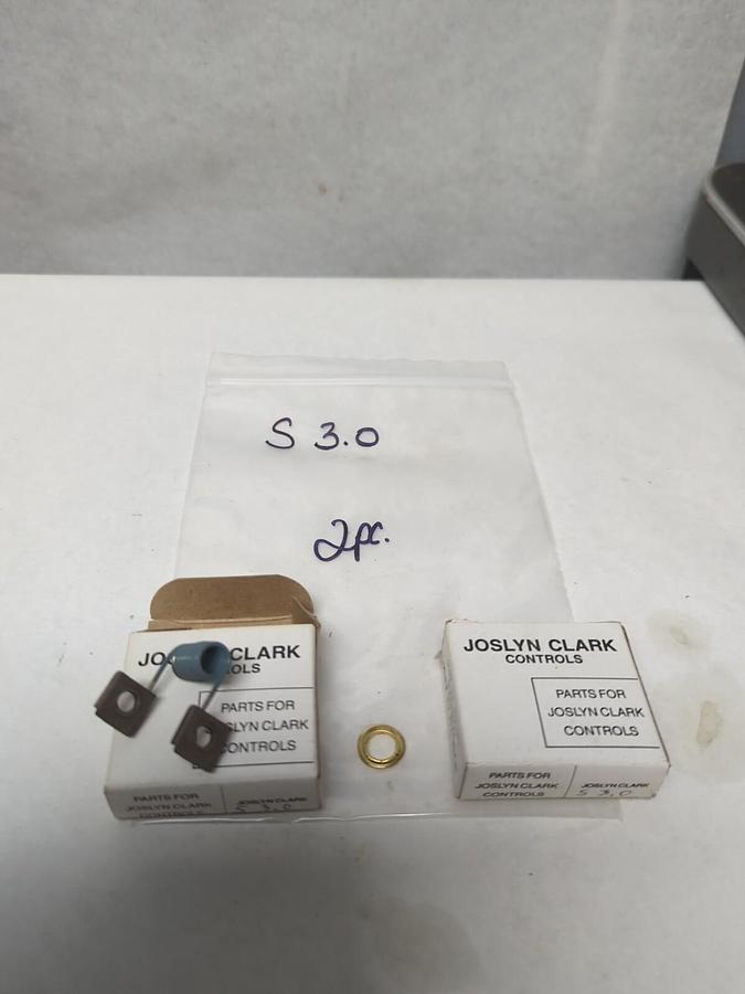 JOSLYN CLARK,S3.0,OVERLOAD HEATER ELEMENT LOT OF 2 NOS