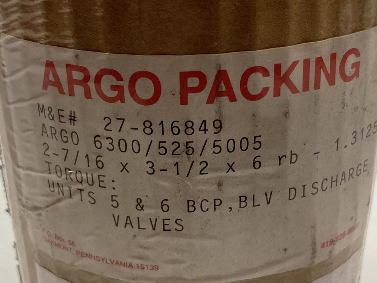Argo Packing,27-816849,Packing Rings