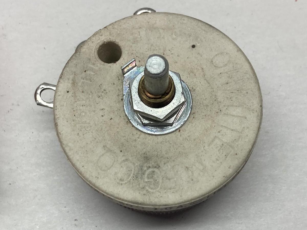 Used Ohmite,0318,Rheostat 1.0A Series 7837