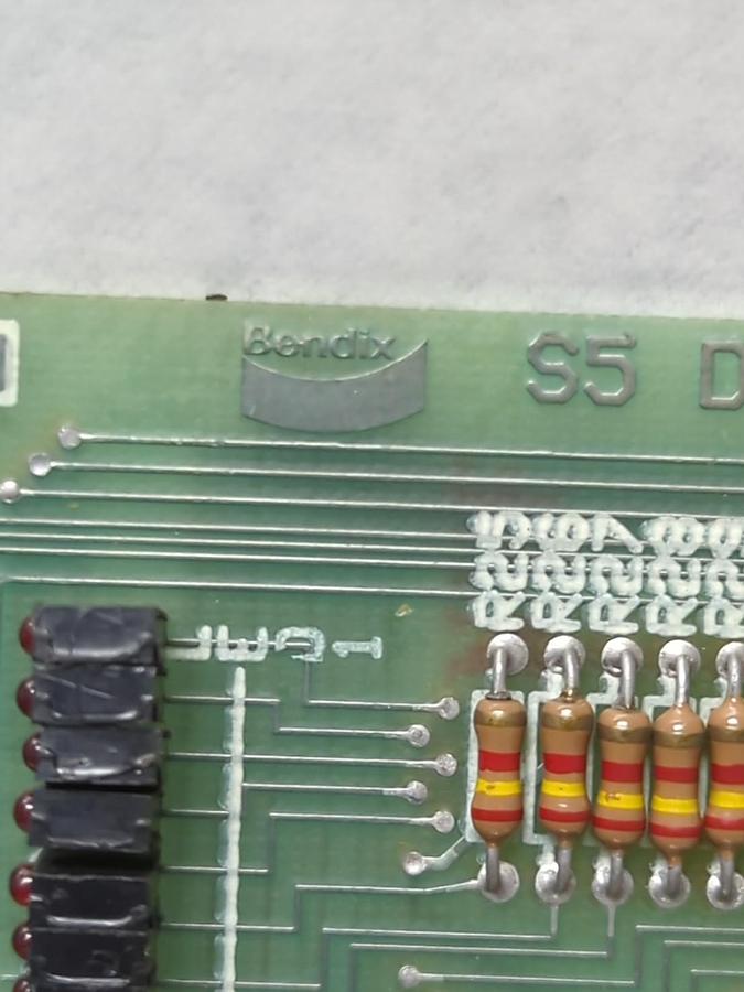 Used BENDIX,3730466E,S5 OUTPUT VOLTAGE 24V I/F-2 CIRCUIT BOARD PRE-OWNED