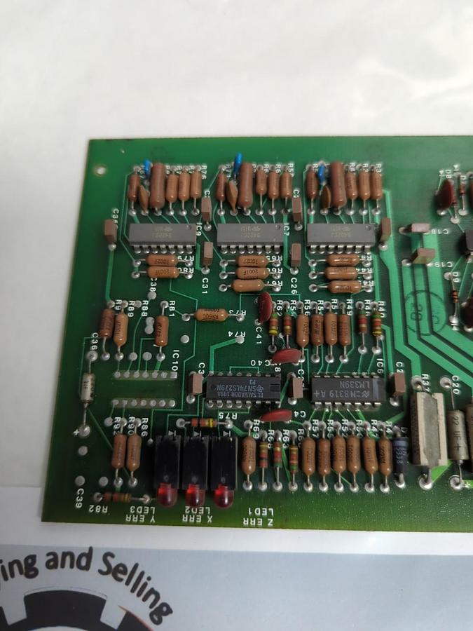 Used BRIDGEPORT TEXTRON,193365,CIRCUIT BOARD REV D PRE-OWNED