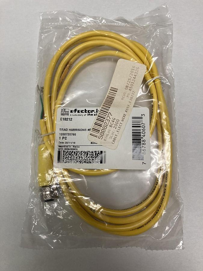 IFM Efector,E18212,Female Cordset