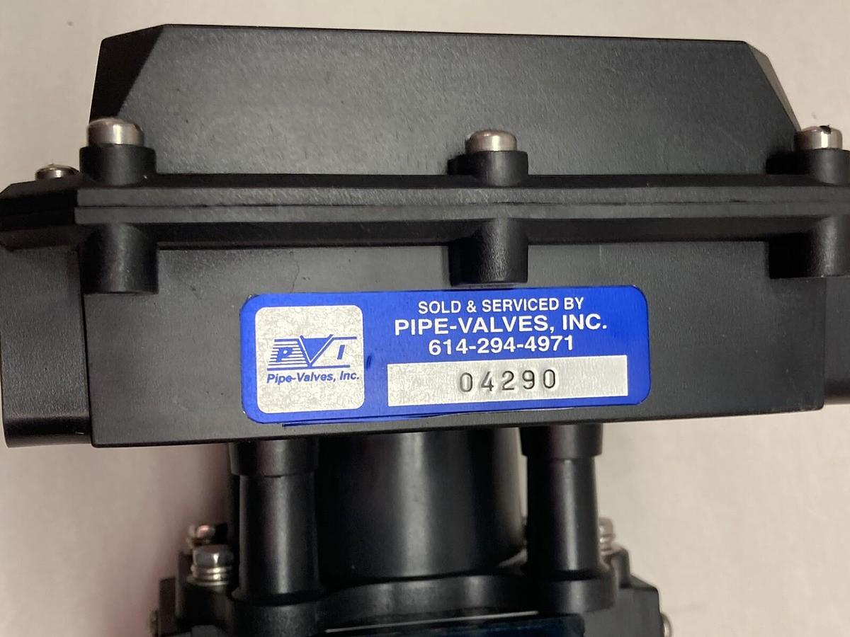 Pipe-Valves,04290,Pneumatic Positioner w/Mac Valve & Hayward 1/2 Inch NPT Valve
