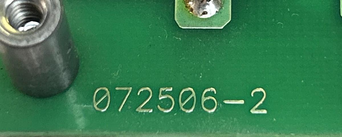 Used SMG,072506-2,CIRCUIT BOARD