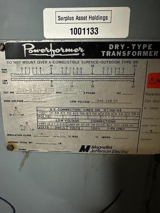 Used Magnetek 112.5