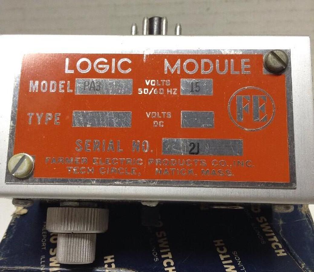 Honeywell,TR5R,MIcroswitch Model Type 2 Logic Module