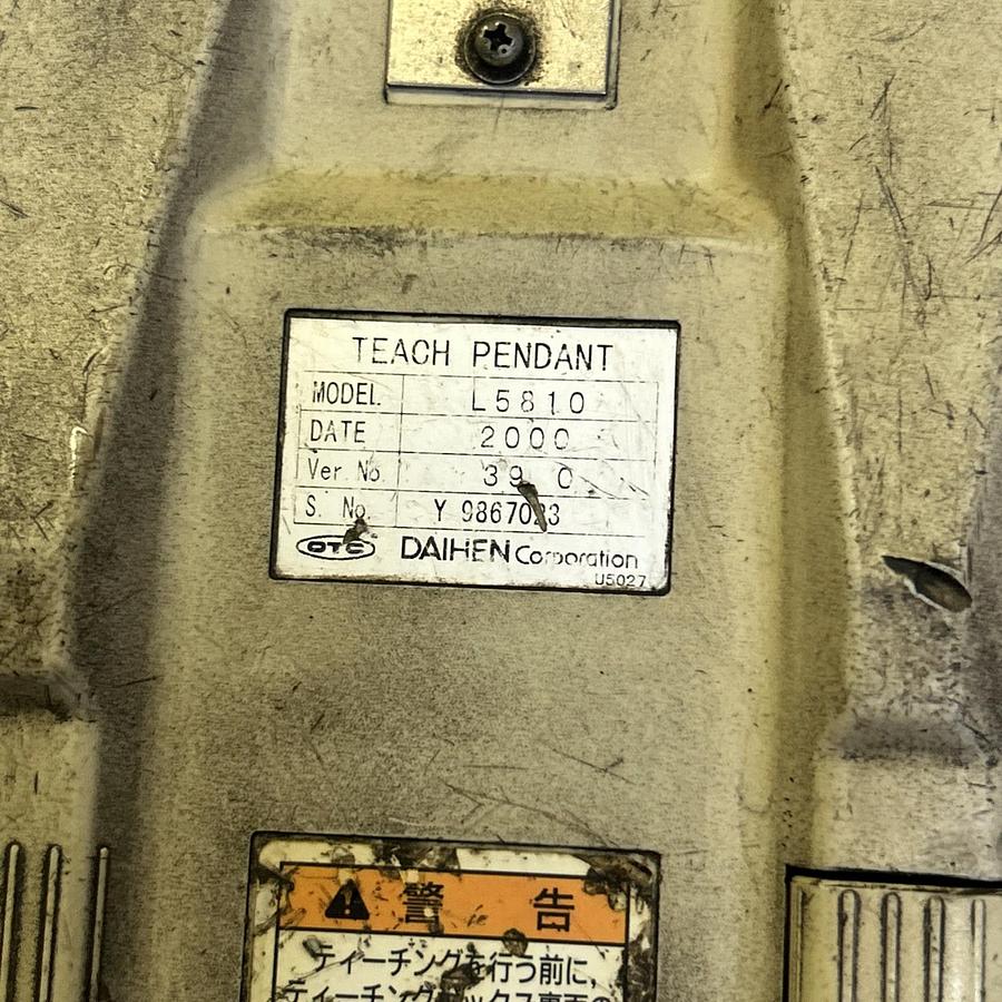 Used DAIHEN,L5810,TEACH PENDANT