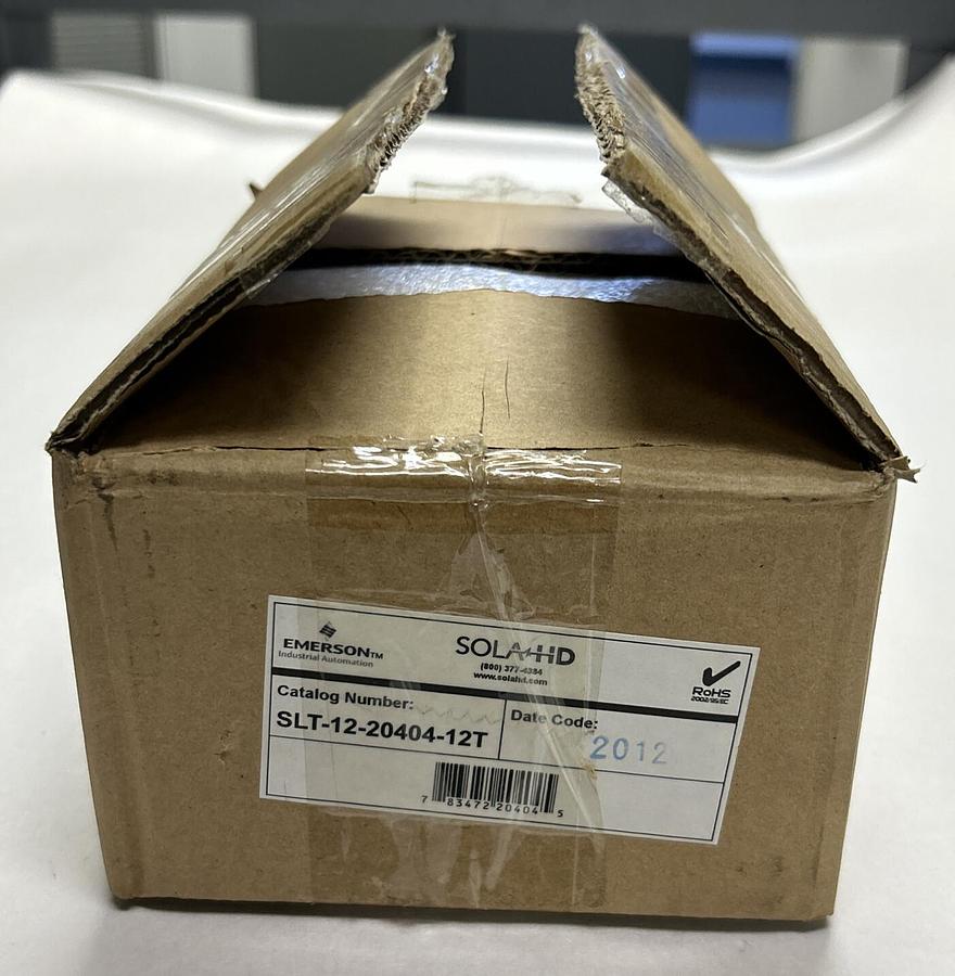 Used EMERSON SOLA HD,SLT122040412T,POWER SUPPLY NEW