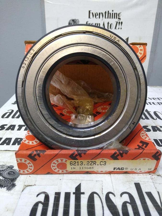 Used Fag,6213-2ZR-C3,Deep Groove Ball Bearing NOS