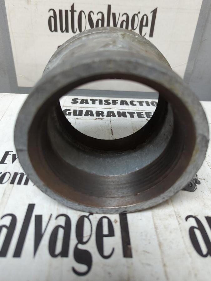 UNBRANDED,3 INCH,GALVANIZED 3 THREADED PIPE COUPLING NOS