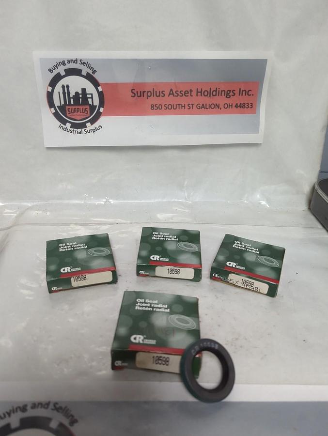CHICAGO RAWHIDE,10598,OIL SEAL LOT OF 4 NOS
