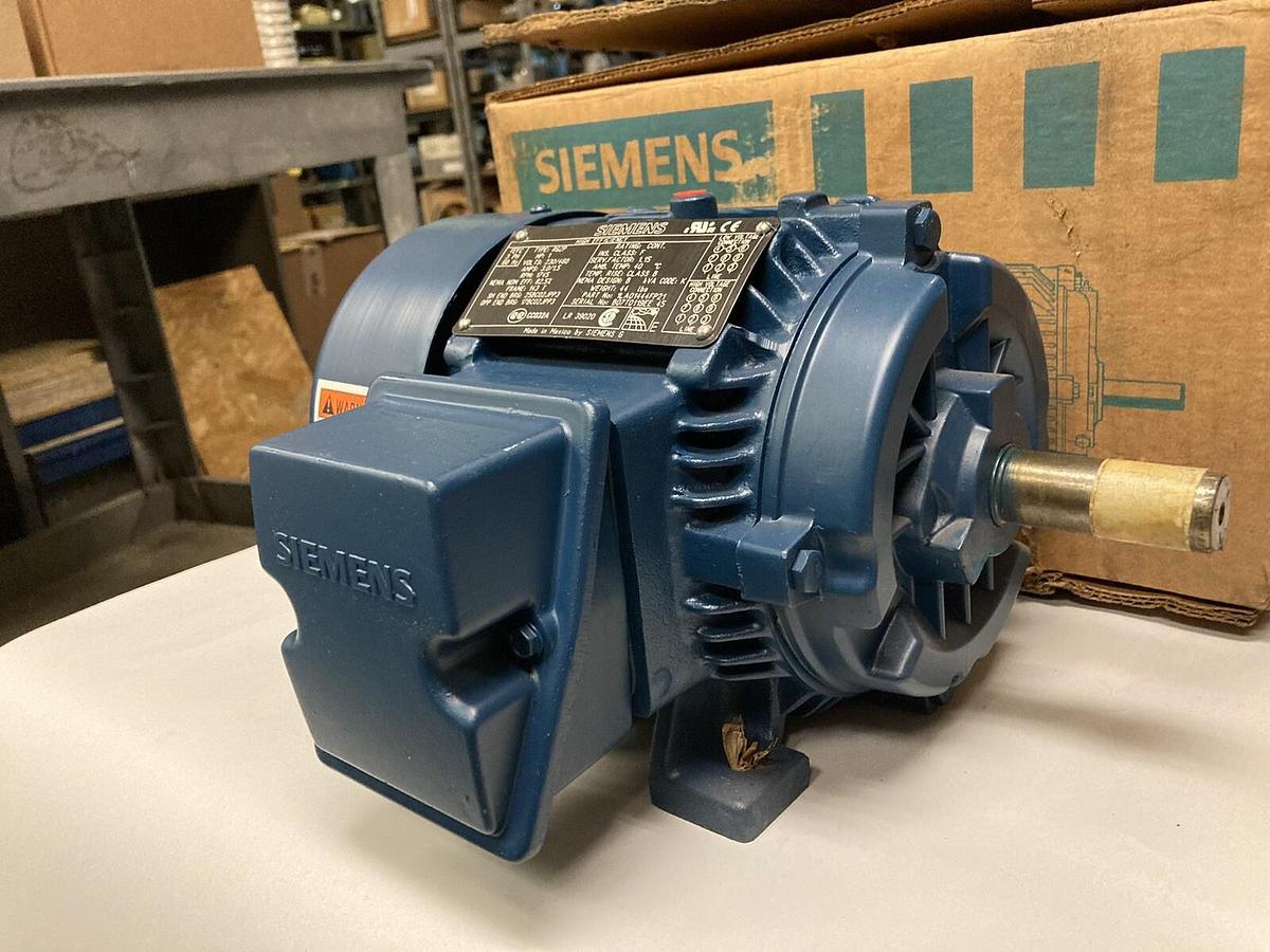 Siemens,ETF5911,1 HP Epact Efficiency Motor Type RGZP 1745 RPM 143T Frame