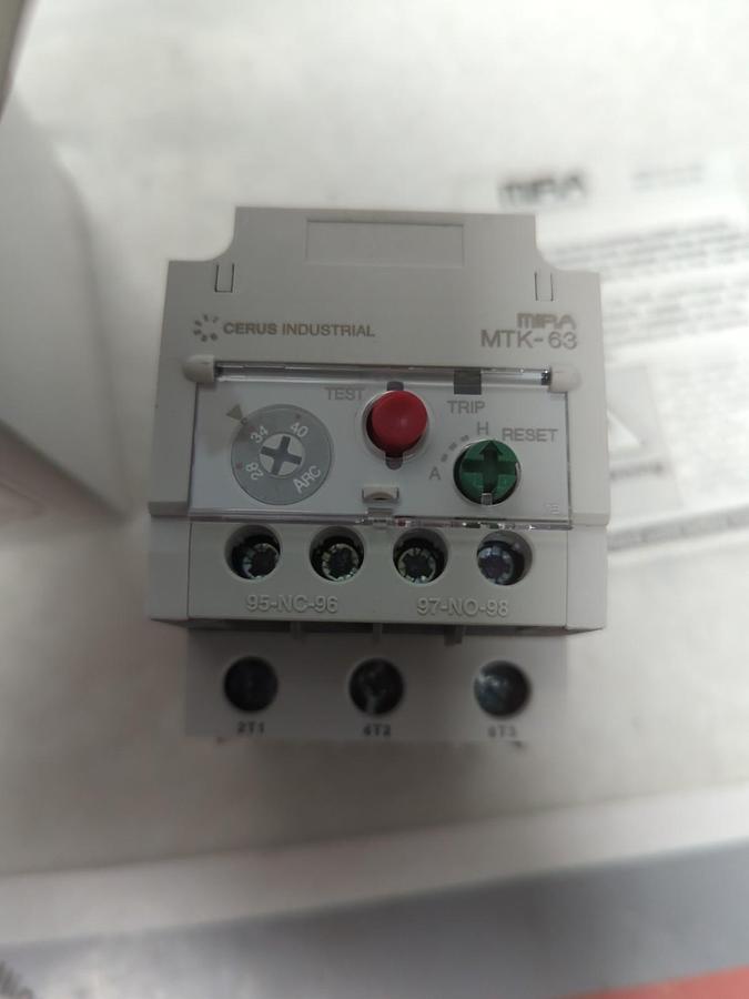 CERUS,MTK-63/3K 40L,THERMAL OVERLOAD RELAY NOS