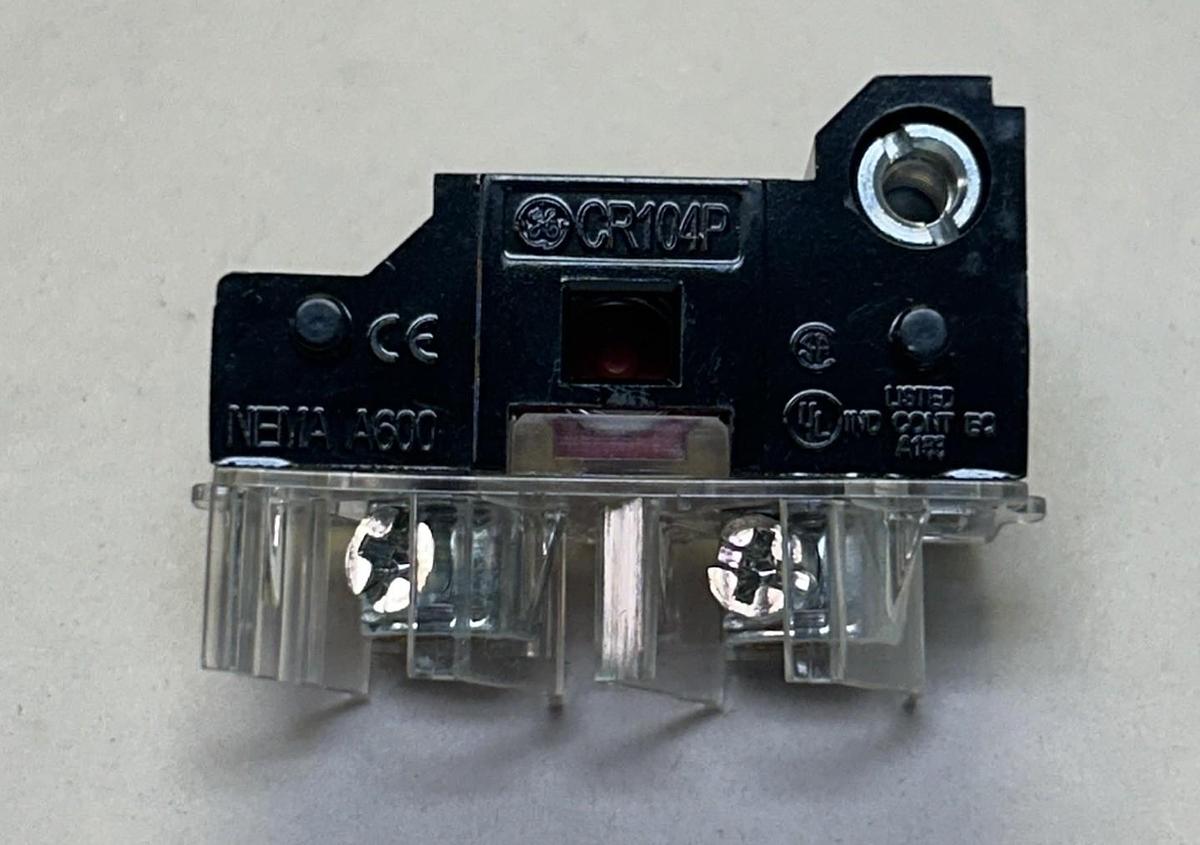 GENERAL ELECTRIC,CR104P,CONTACT BLOCK NOS