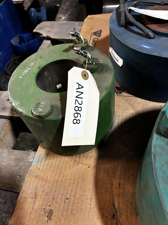 Used GE,ID176G1A,8" Shunt Crane Brake Coil (Damaged)