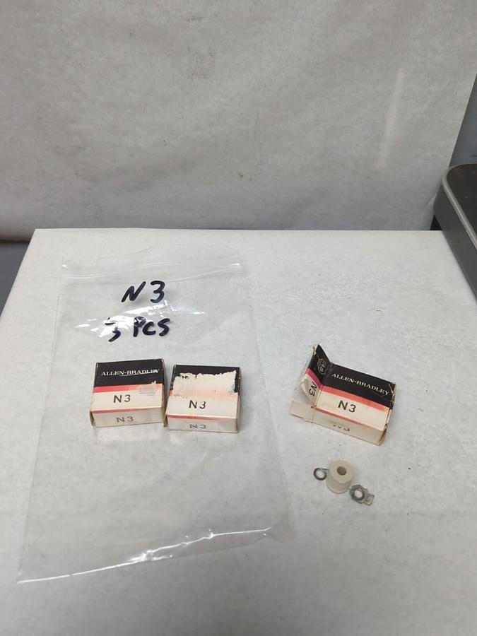 ALLEN BRADLEY,N3,OVERLOAD RELAY HEATER ELEMENT LOT OF 3 NOS