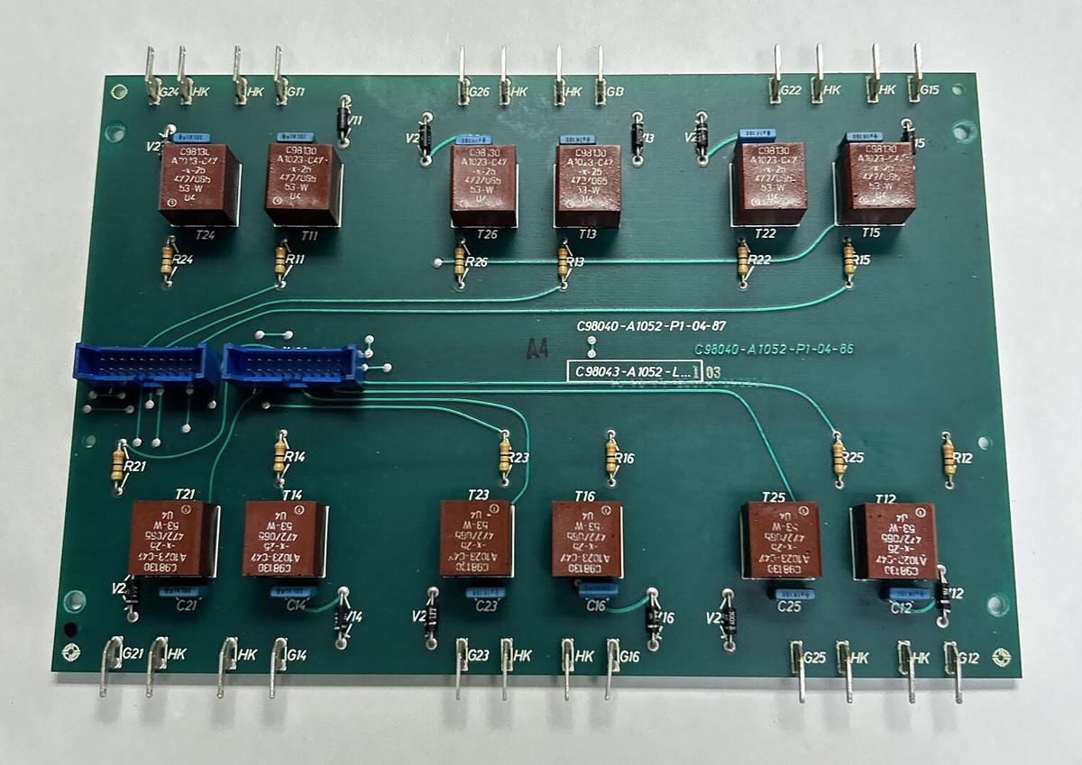 Used SIEMENS,C98040-A1052-P1-04-87,PC DRIVE BOARD