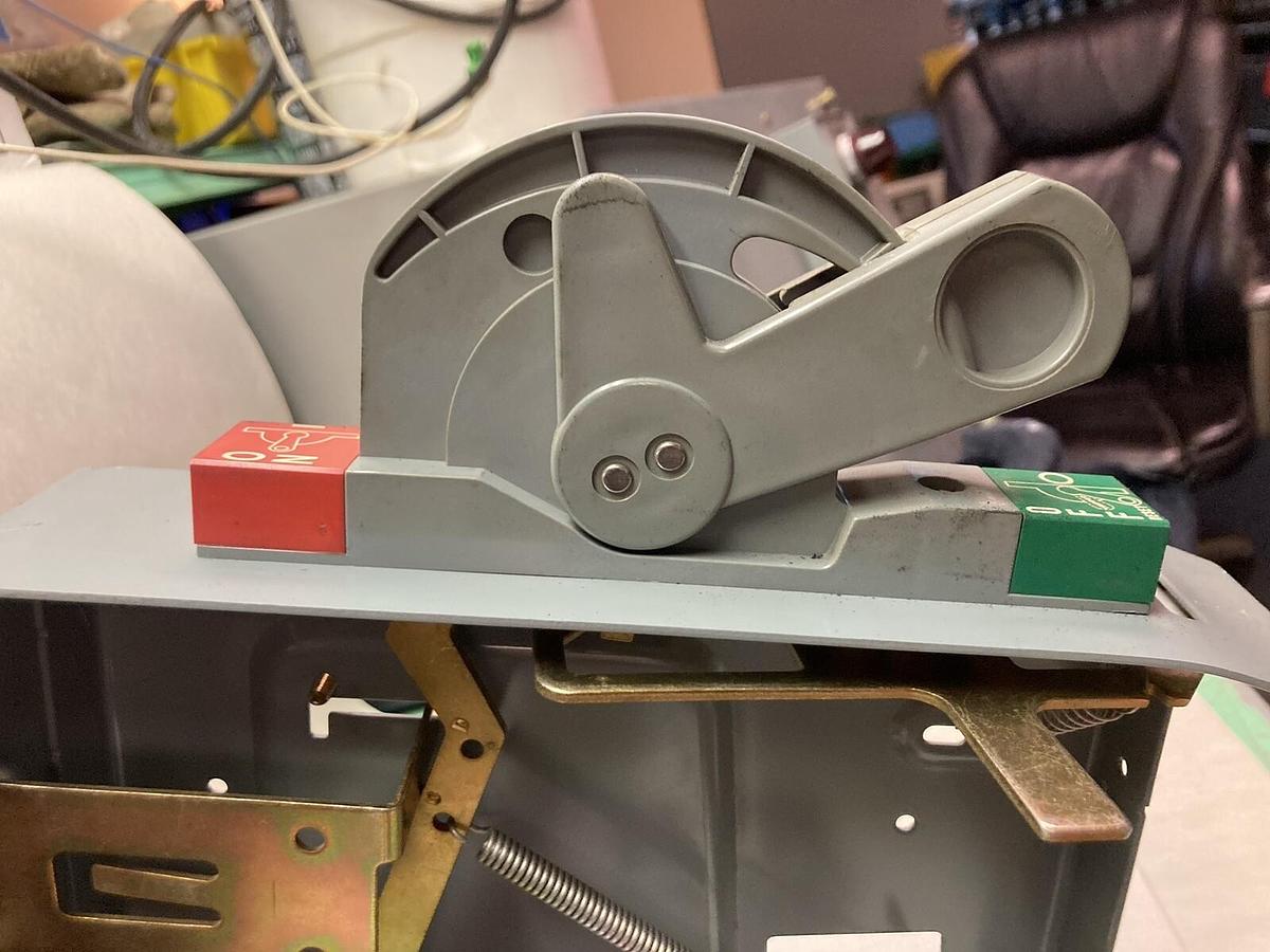 Used Allen-Bradley,2100 2113,Size 1 MCC 12 Inch Starter Bucket 15 Amp Breaker