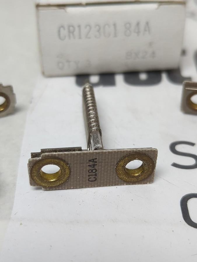 GENERAL ELECTRIC,CR123C1 84A,OVERLOAD PROTECTION HEATER ELEMENTS BOX OF 3 NOS