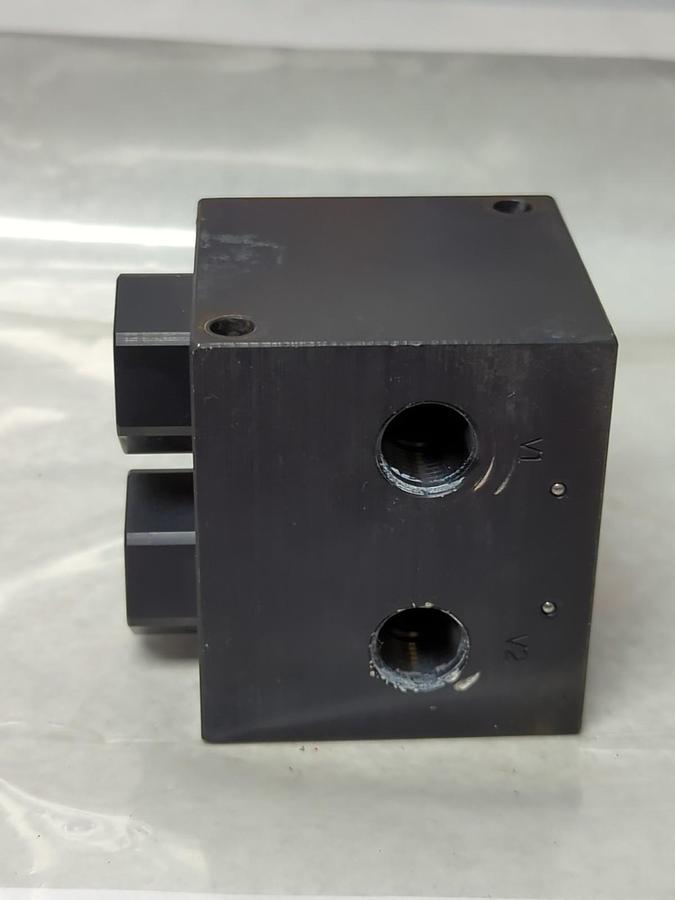 Used NGT,D6COM,PNEUMATIC CHECK VALVE 120PSI 150F 3/8 INCH NPT PRE-OWNED