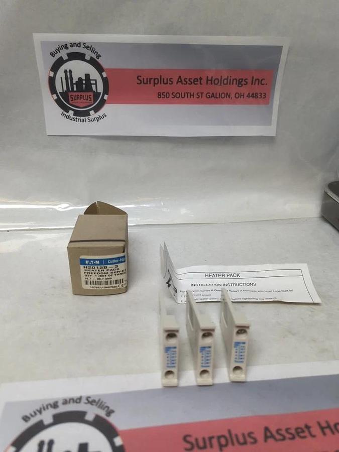 CUTLER-HAMMER,H2013B,FREEDOM SERIES HEATER ELEMENT PACK OF 3 NOS