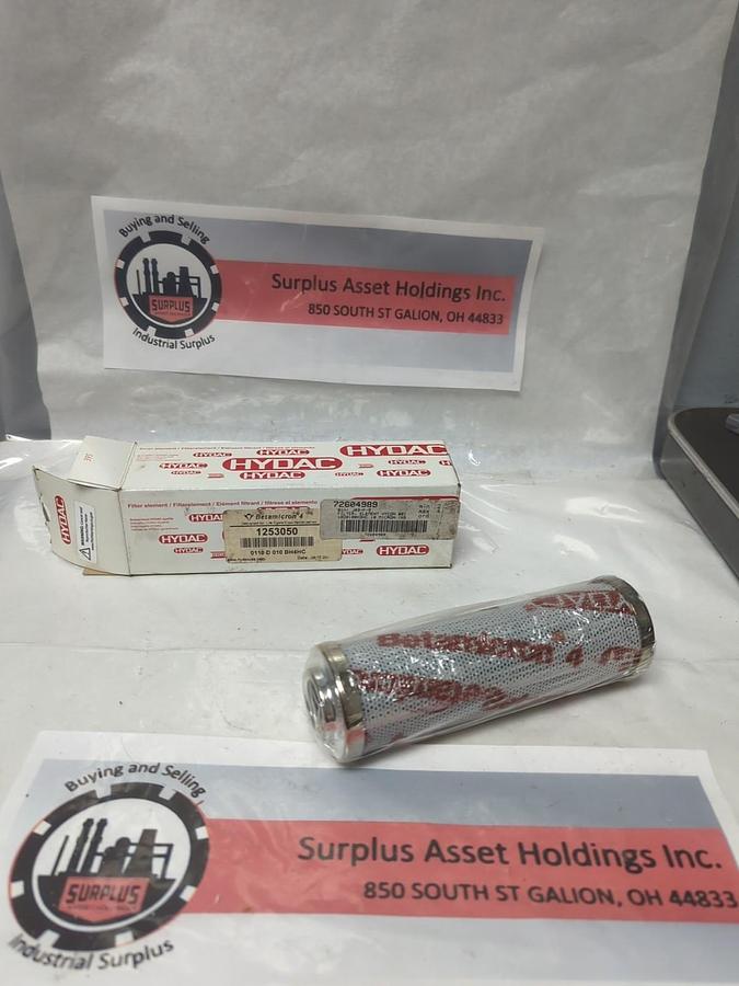 HYDAC,1253050,HYDRAULIC FILTER ELEMENT 10 MICRON NOS