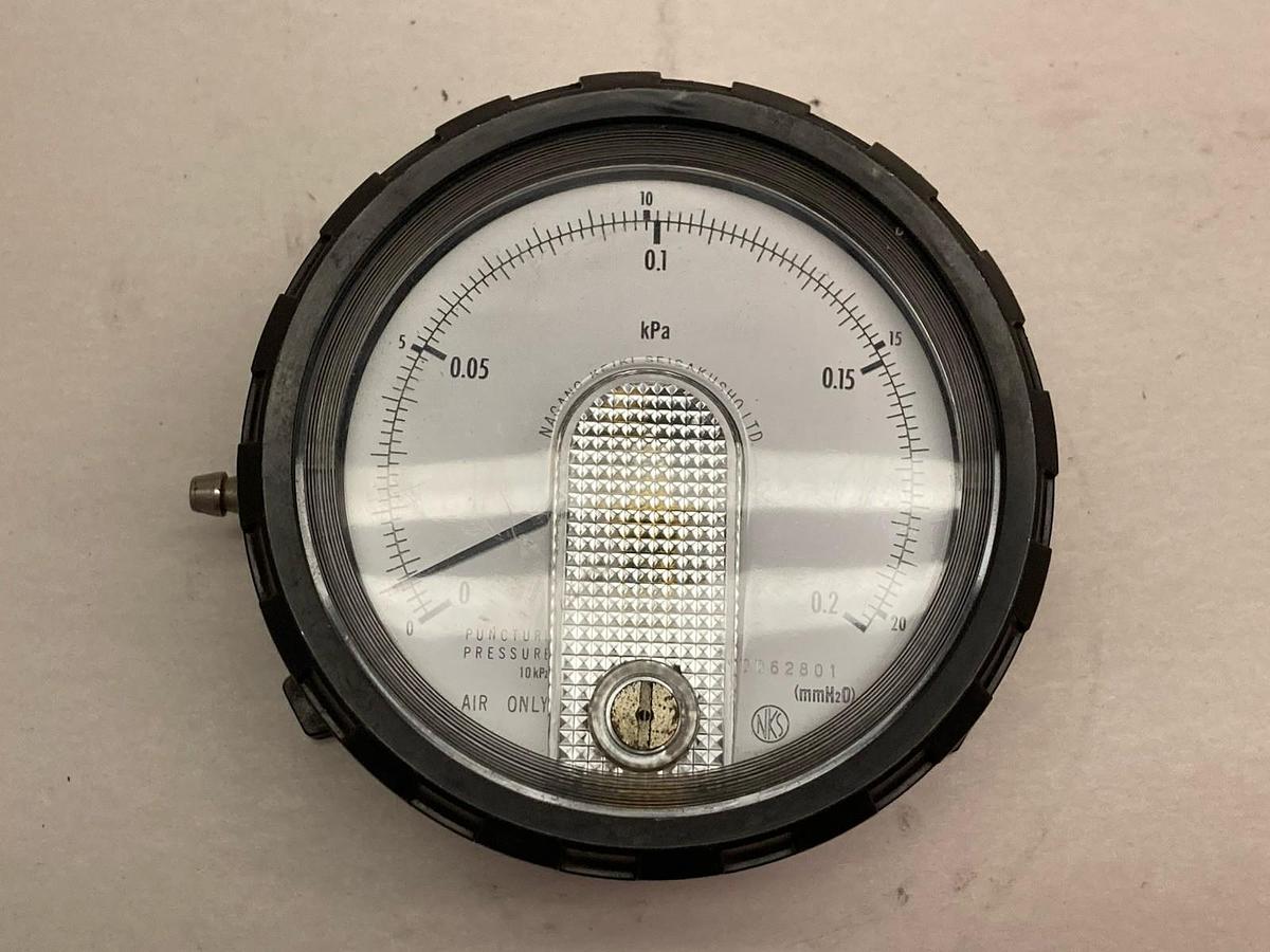 Used Nagano Keiki,70062801,Puncture Pressure 0-0.2kPa