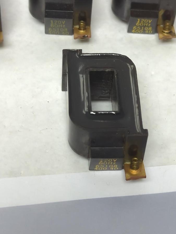 Used SQUARE D,65108,STARTER COIL 120V 60HZ LOT OF 5 PRE-OWNED
