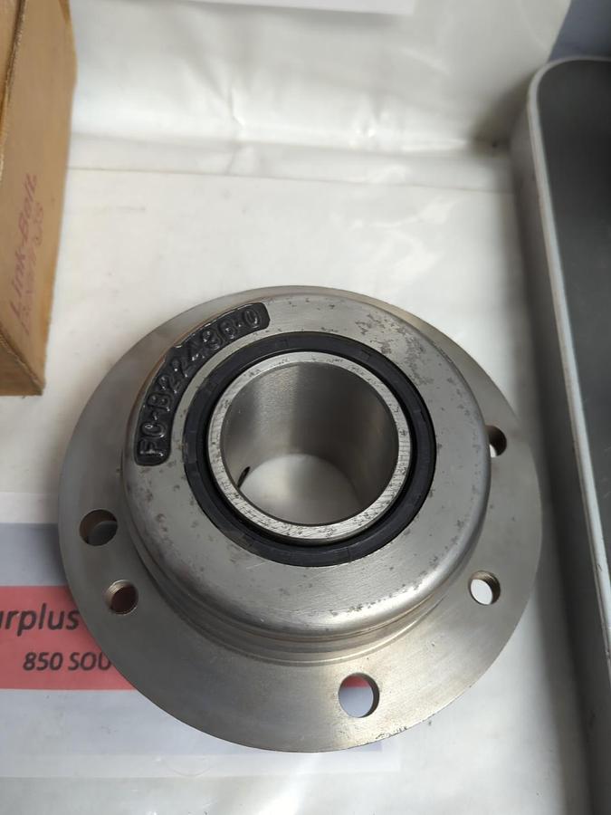 LINK BELT,BS223517,FLANGE MOUNT BEARING 4-BOLT BASE 2-3/16 INCH BORE NOS