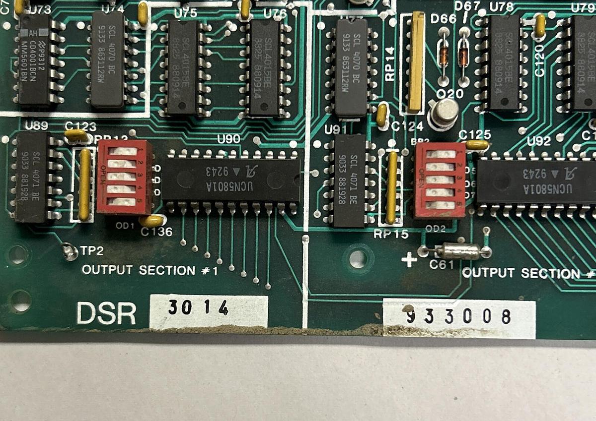 Used VECTRAN,DSR-3014,PC BOARD CIRCUIT BOARD