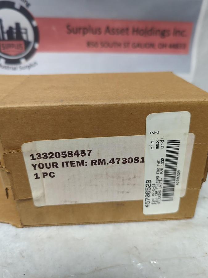 UNBRANDED,1332058457,FILL CAP FILTER ELEMENT NOS