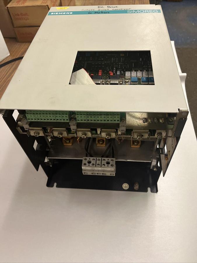 Used SIEMENS,6RA2418-6GV62-0,SIMOREG CONVERTER DRIVE