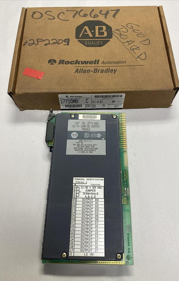 Used Allen-Bradley,17710AD,AC Output Module