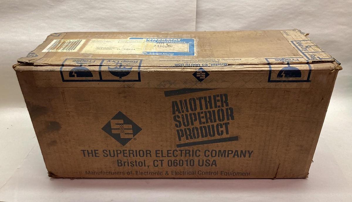 Superior Electric,Type 216CU-3,3-Phase Powerstat 3.5A