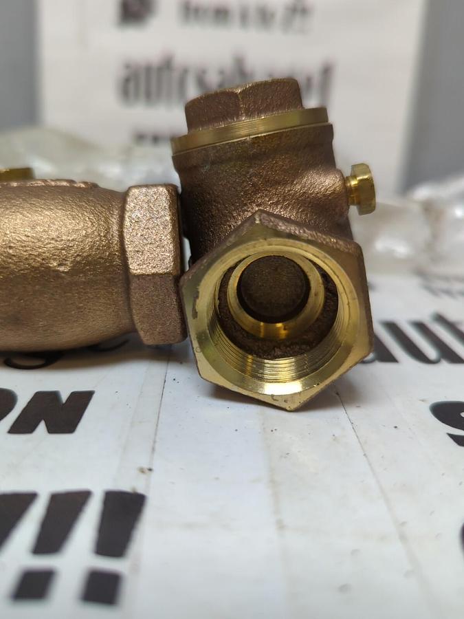 LEGEND,NA,3/4 INCH NPT 200WOG BALL CHECK VALVES LOT OF 2 NOS