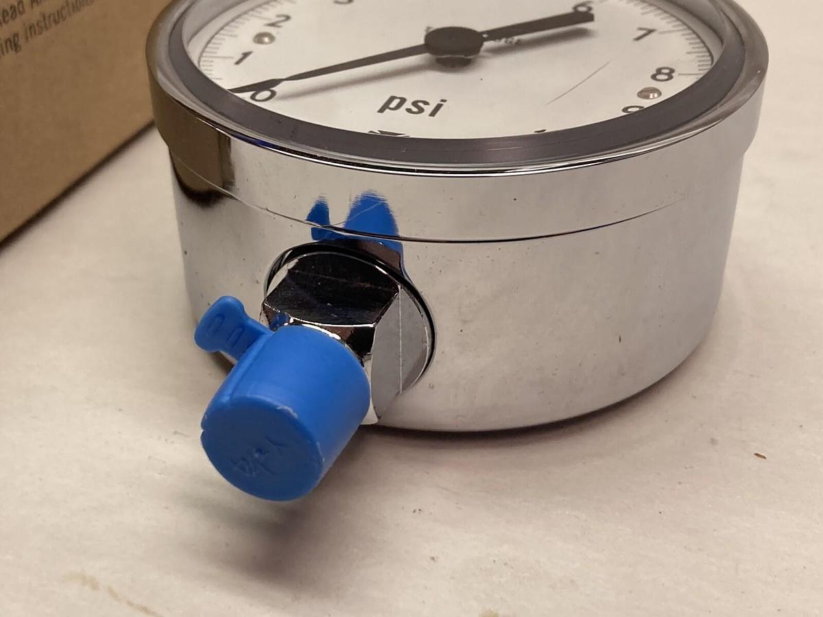 Ametek,P508 10-05-00,Pressure Gauge 10 PSI Max