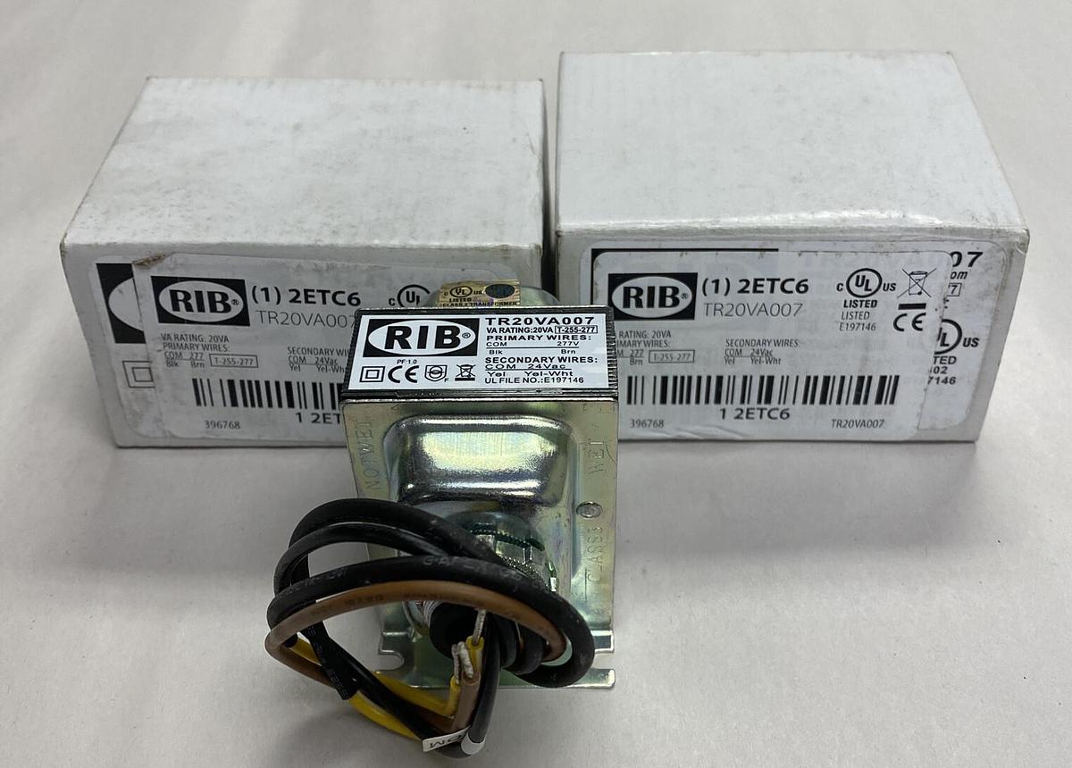 RIB,TR20VA007,TRANSFORMER LOT OF 2 NEW