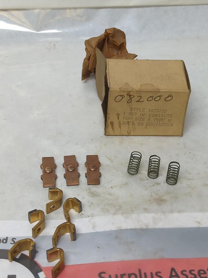 EATON,1605212,CONTACT KIT SIZE 1 TYPE N NOS