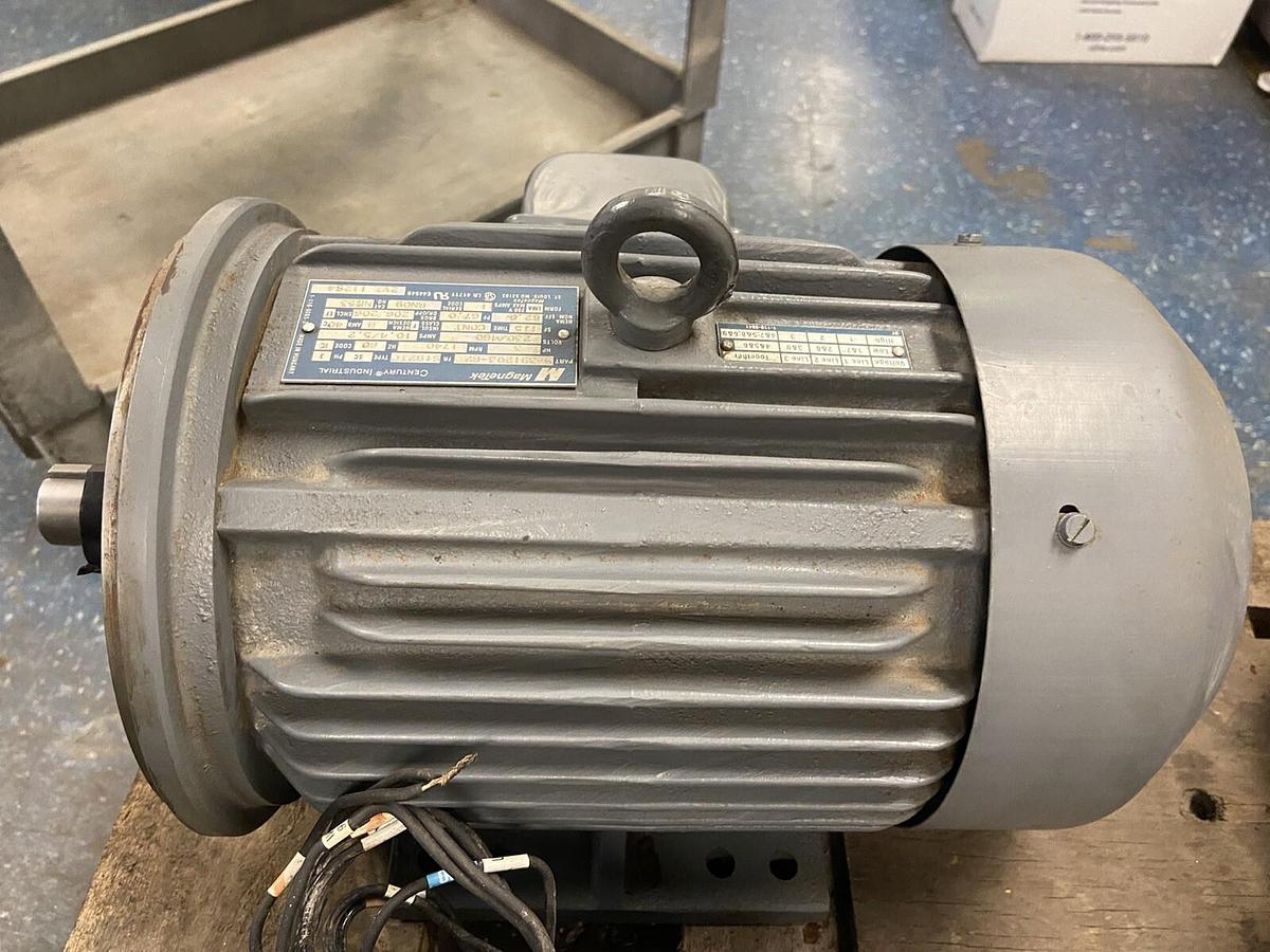 Used Magnetek,9-391203-62,Type SC 3Hp Motor 1740RPM 230/460V Frame S182TC