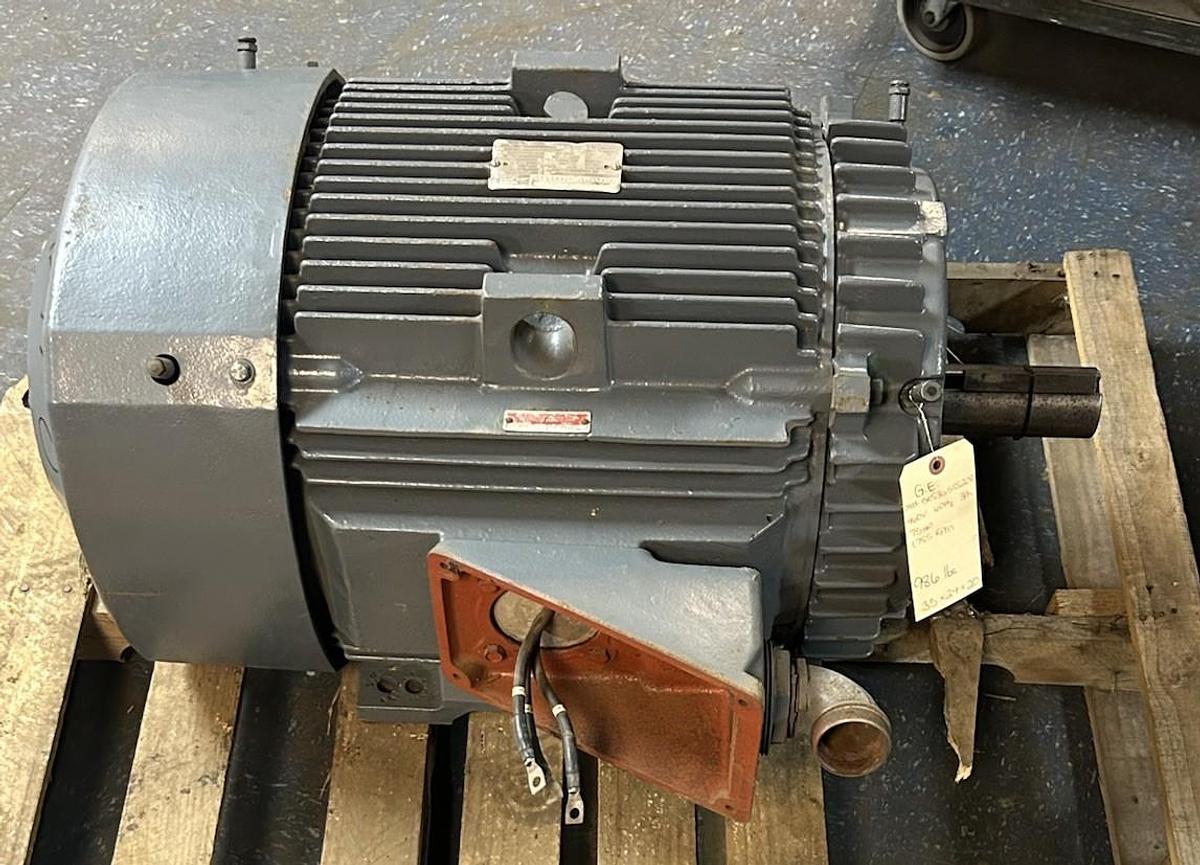 Used GE,5KS365SS208,MOTOR 75HP 460V 1785RPM 3PH 365T FRAME